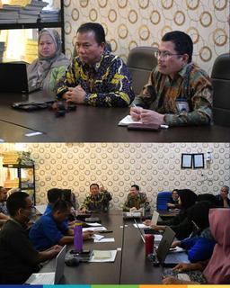 Working Visit to BPS East Lampung Regency, Internalization of New Leadership