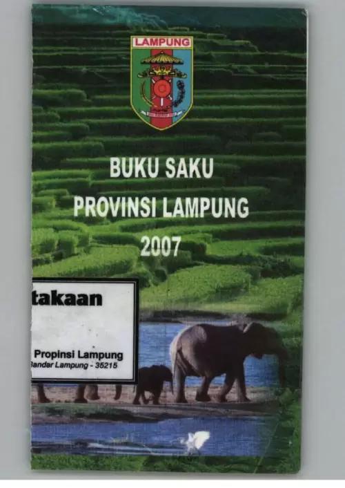 Buku Saku Propinsi Lampung 2007