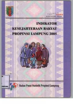 Lampung Province Peoples Welfare Indicators 2005