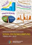 Perkembangan Indikator Makro Sosial Ekonomi Lampung Triwulan I-2015