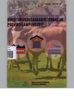 Direktori Perusahaan Peternakan Provinsi Lampung 2017