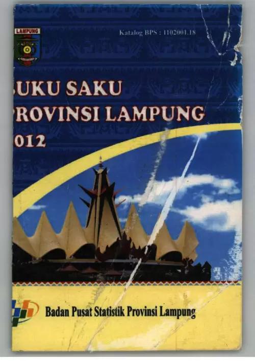 Lampung Province Pocket Book 2012