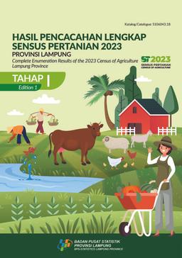 Hasil Pencacahan Lengkap Sensus Pertanian 2023 - Tahap I Provinsi Lampung