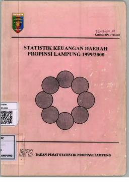 Statistik Keuangan Daerah Propinsi Lampung 1999-2000