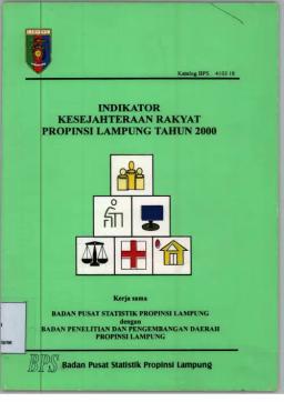 Indikator Kesejahteraan Rakyat Provinsi Lampung 2000