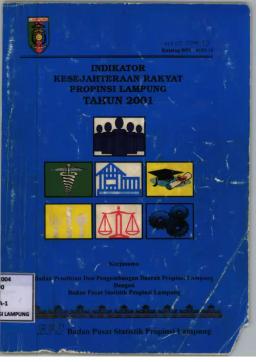 Indikator Kesejahteraan Rakyat Provinsi Lampung 2001