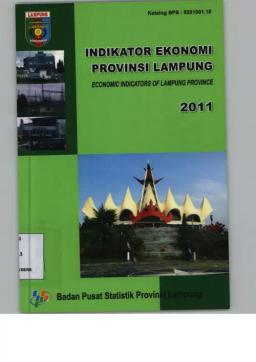 Economic Indicators Of Lampung Province 2011