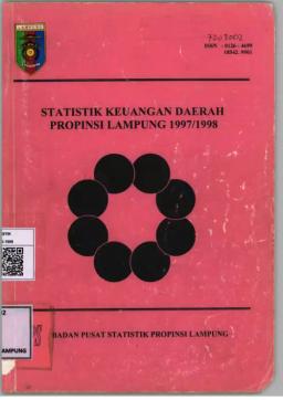 Statistik Keuangan Daerah Propinsi Lampung 1997-1998