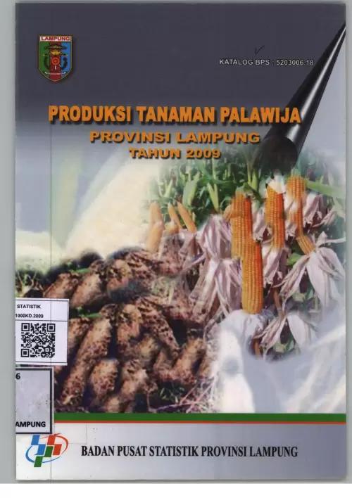 Production of secondary crops in Lampung Province in 2009