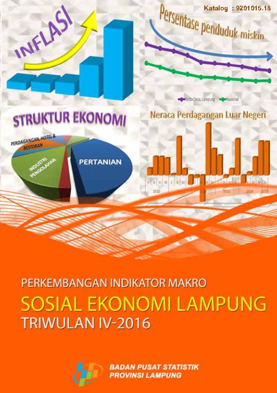 Macro Indicators Socio-economic development of Lampung, Fourth Quarter 2016