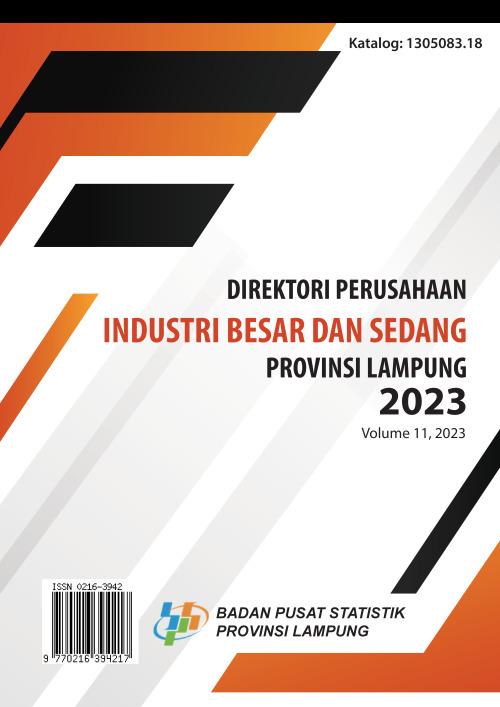 Direktori Perusahaan Industri Besar dan Sedang Provinsi Lampung 2023