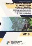  Tinjauan Ekonomi Regional Kabupaten/Kota Provinsi Lampung 2018