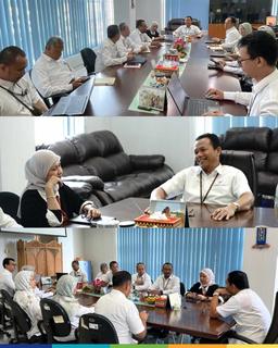 Kepala BPKP Provinsi Lampung Lakukan Kunjungan Koordinasi ke BPS Provinsi Lampung