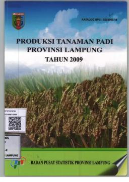 Produksi Tanaman Padi Provinsi Lampung Tahun 2009