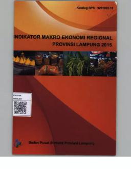 Indikator Makro Ekonomi Regional Provinsi Lampung 2015