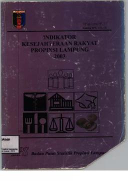 Welfare Indicator Of Lampung Province 2003