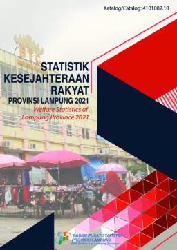 Statistik Kesejahteraan Rakyat Provinsi Lampung 2021