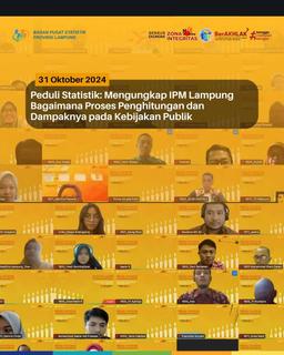 BPS-Statistics Lampung Province again holds Statistical Literacy Education Program (Peduli Statistik)