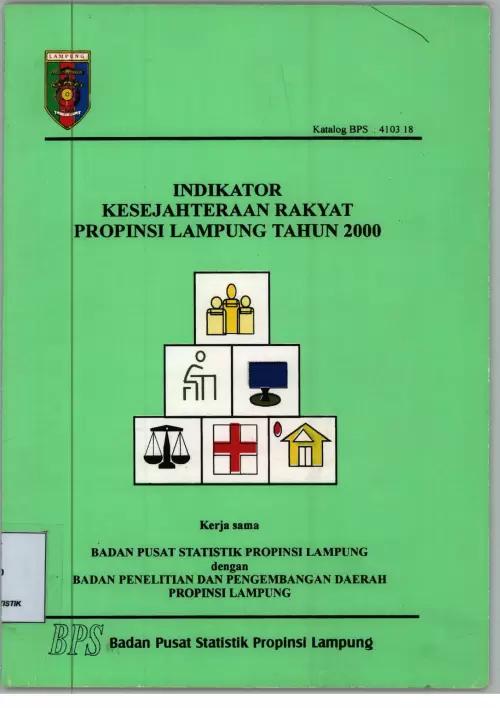 Welfare Indicator of Lampung Province 2000