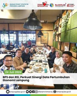 BPS and REI, Strengthen Synergy of Lampung Economic Growth Data