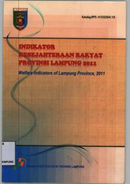 Indikator Kesejahteraan Rakyat Provinsi Lampung 2011